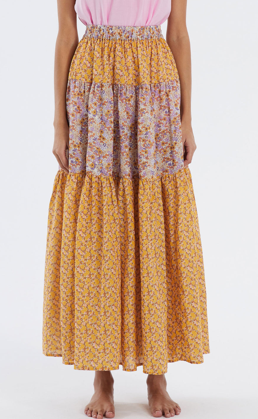 Lollys Laundry Skjørt  - Sunset - Multi