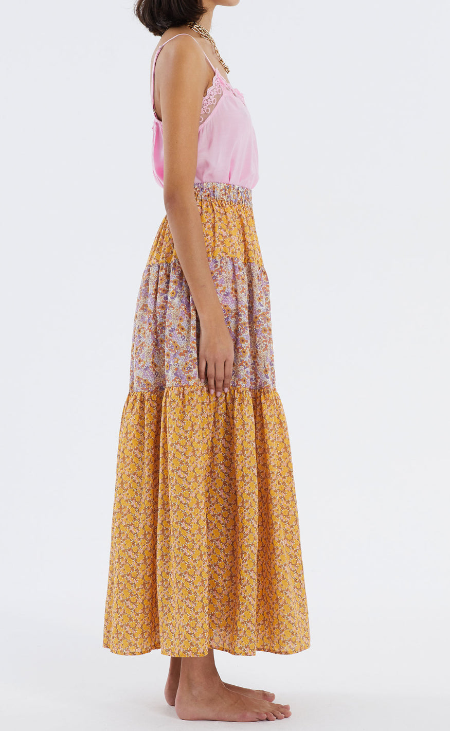 Lollys Laundry Skjørt  - Sunset - Multi