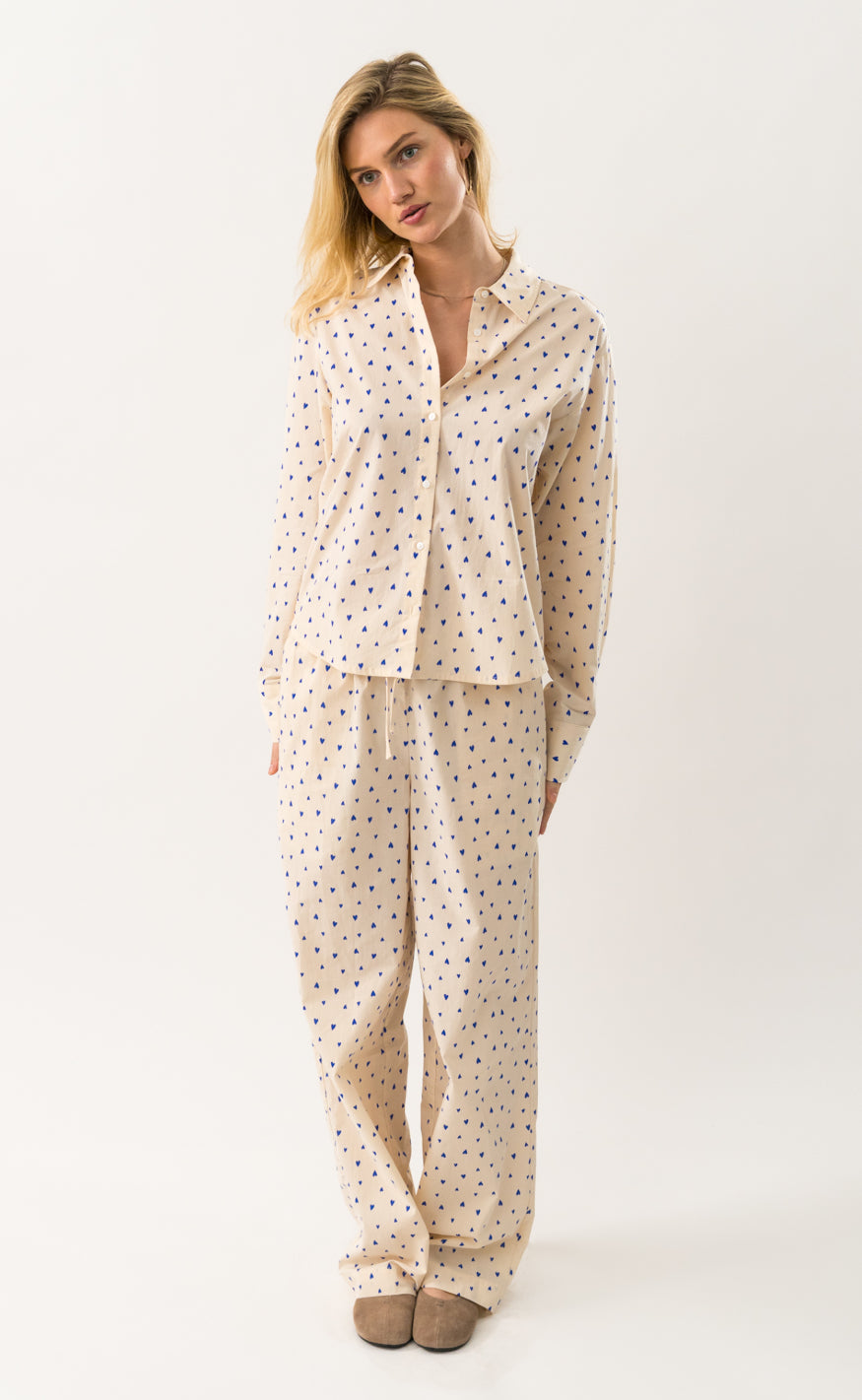 Lollys Laundry Skjorte - Bleeker - Blue