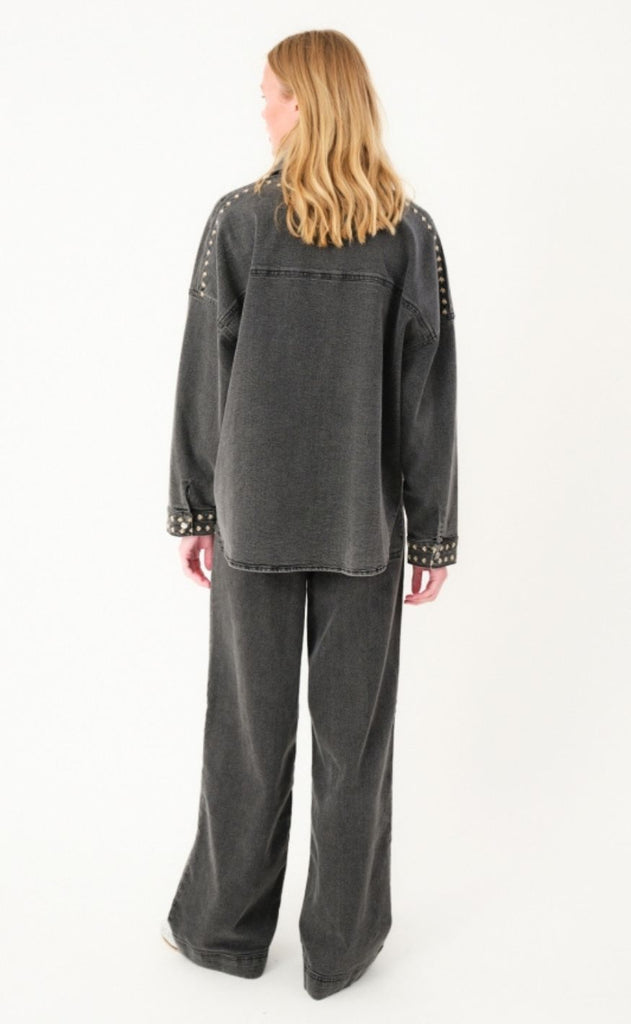 Lollys Laundry Skjorte - Veida LL - Washed Black