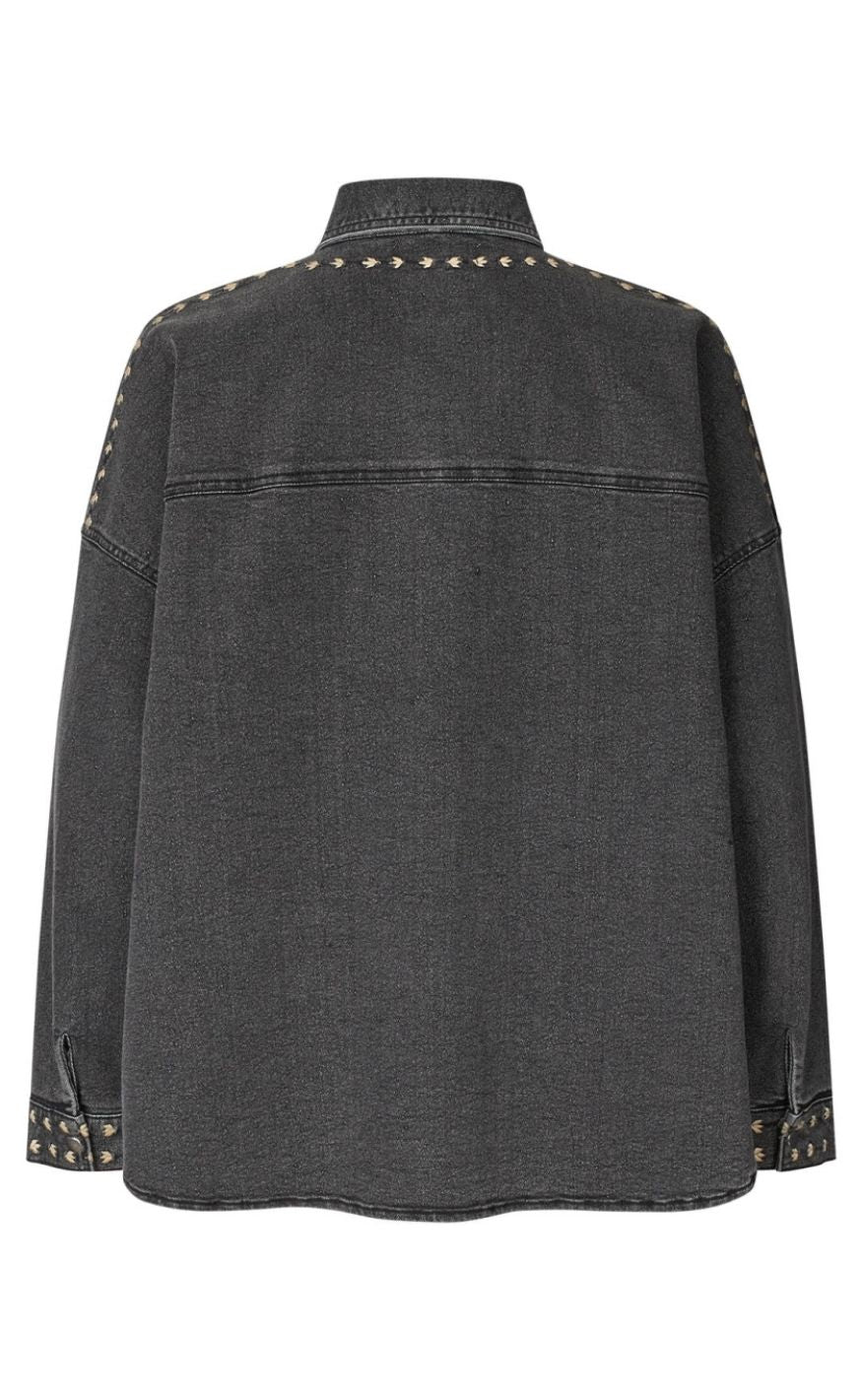 Lollys Laundry Skjorte - Veida LL - Washed Black