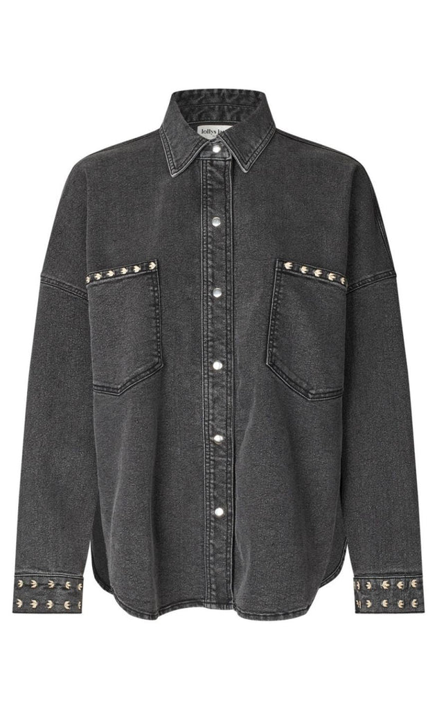 Lollys Laundry Skjorte - Veida LL - Washed Black