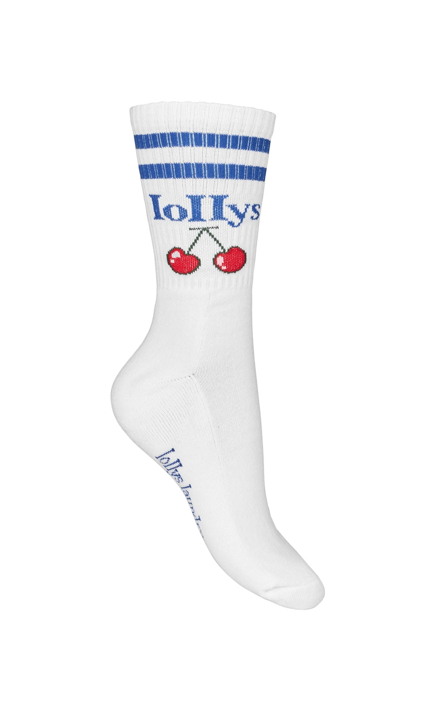 Lollys Laundry Strømper Revel - Neon Blue