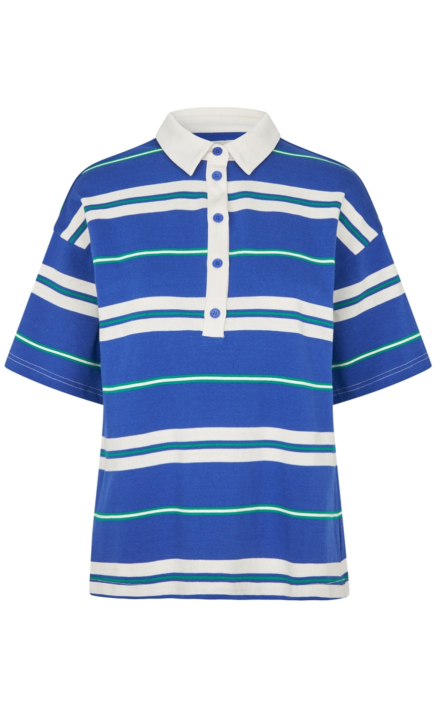 Lollys Laundry T-shirt - Ulma Polo - Blue