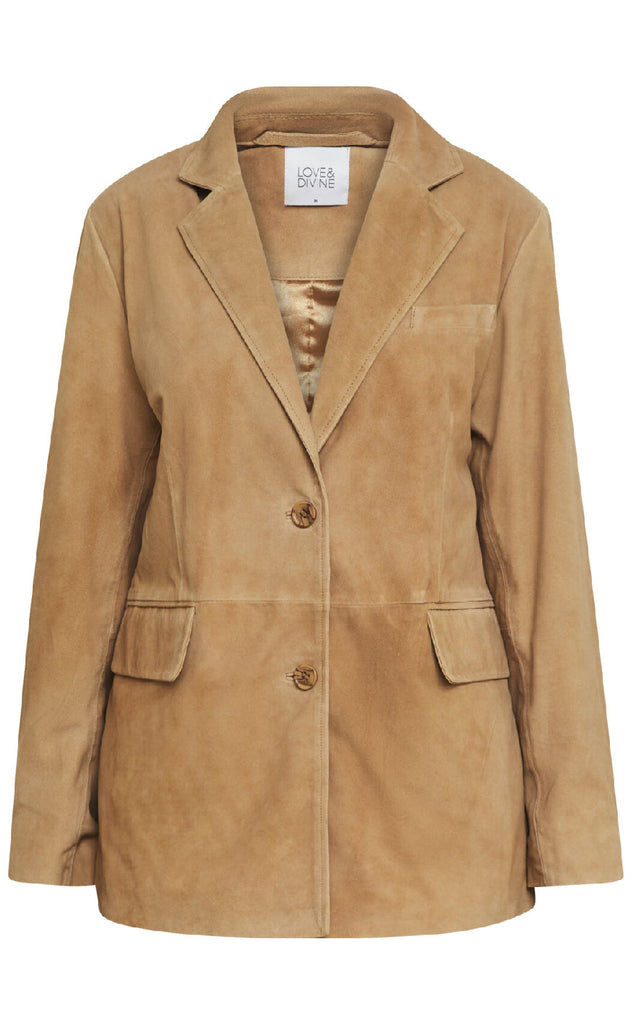 Love & Divine Blazer - Love1312 - Camel