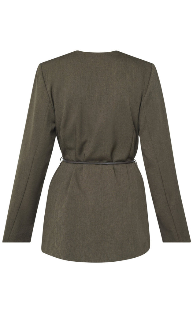 Love & Divine Blazer - Love1344 - Brown Mel.