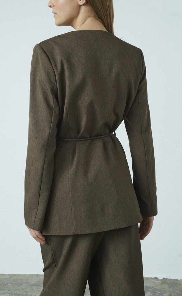 Love & Divine Blazer - Love1344 - Brown Mel.