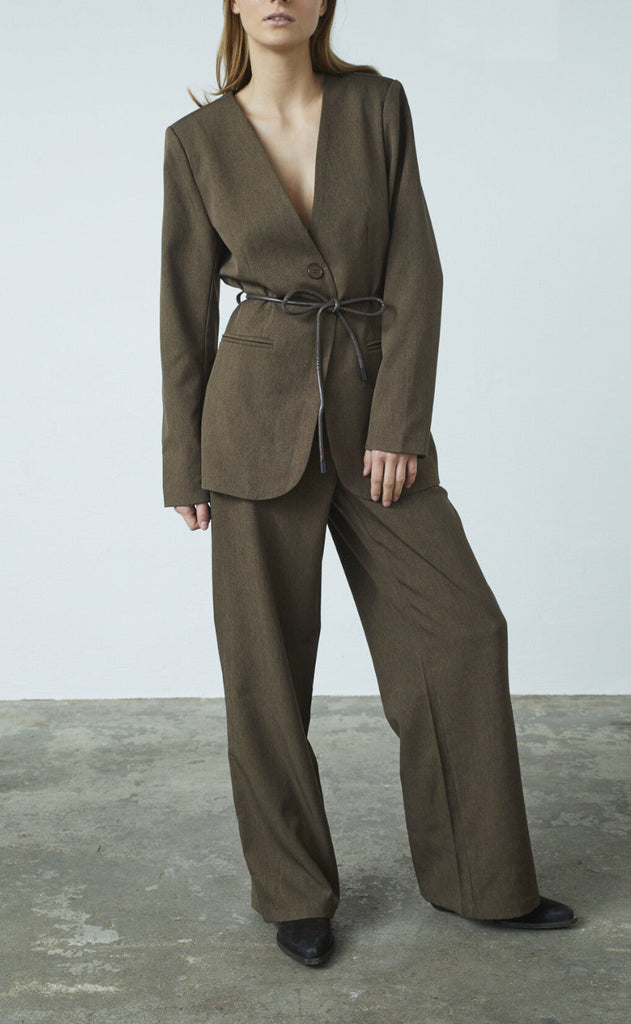 Love & Divine Blazer - Love1344 - Brown Mel.