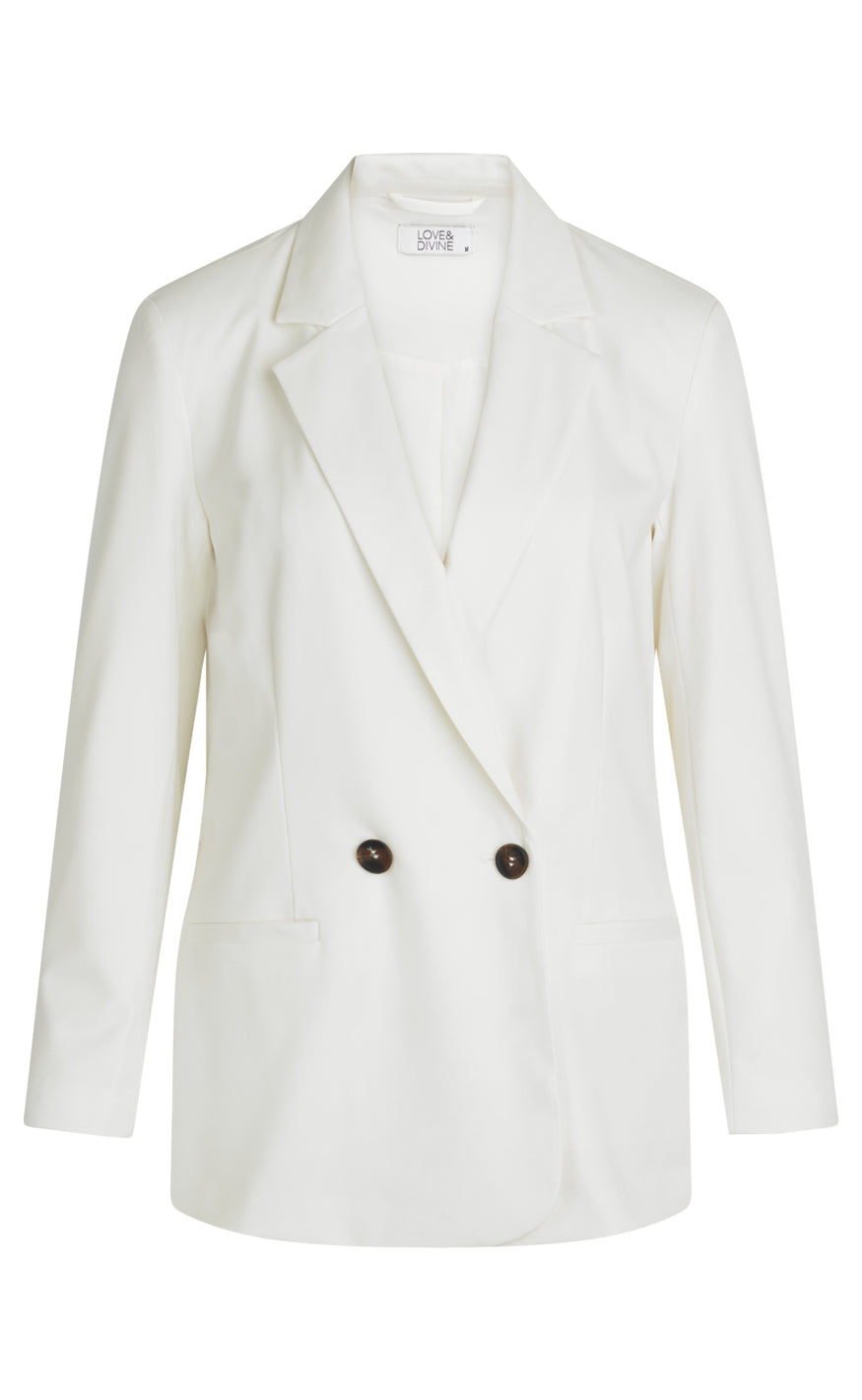 Love & Divine Blazer - Love590 - Cream