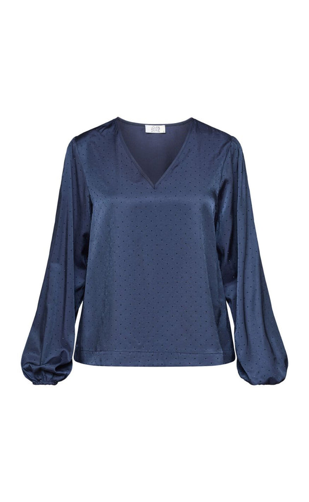 Love & Divine Bluse - Love1458 - Navy