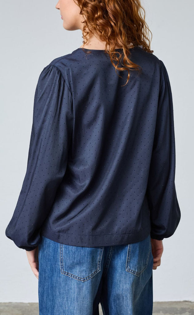 Love & Divine Bluse - Love1458 - Navy
