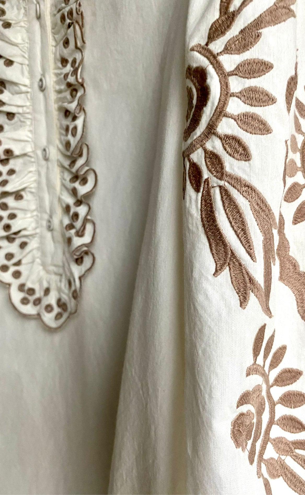 Love & Divine Bluse - Love968 - Cream/Sand