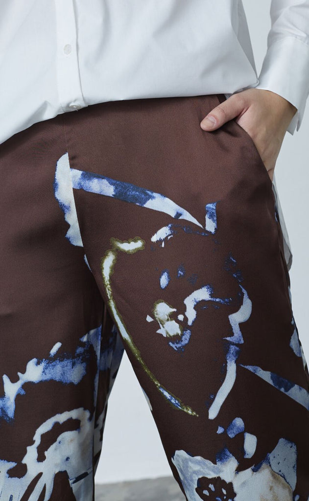 Love & Divine Bukser - Love1024-53 - Choco/Blue