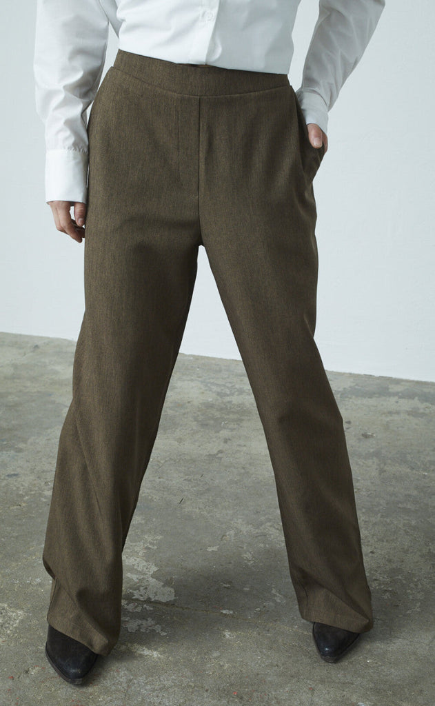 Love & Divine Bukser - Love1345 - Brown Mel.