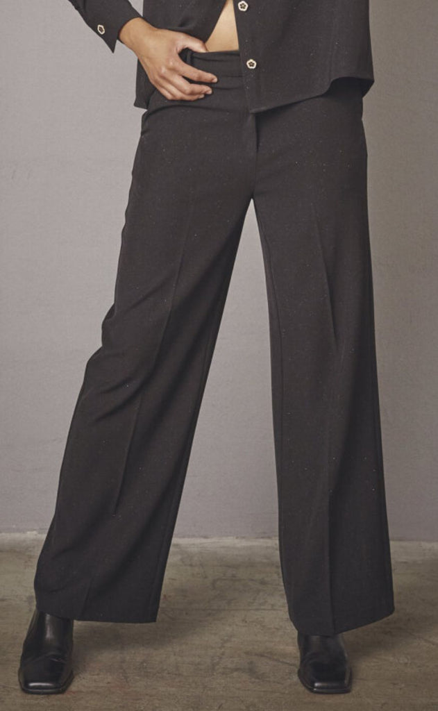 Love & Divine Bukser - Love857-6 - Black Glitter