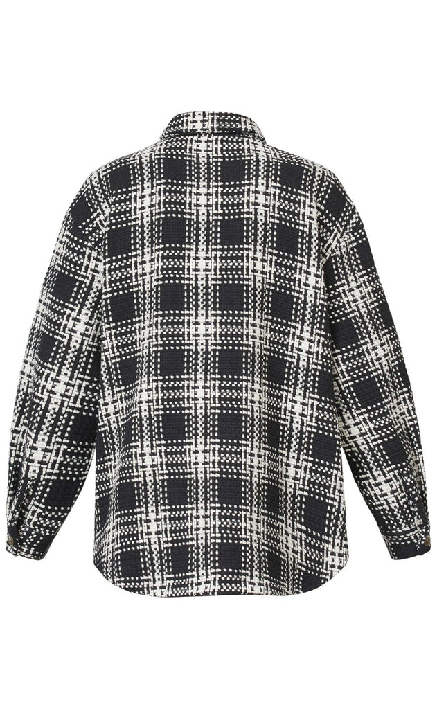 Love & Divine Jakke - Love446-6 - Black Check