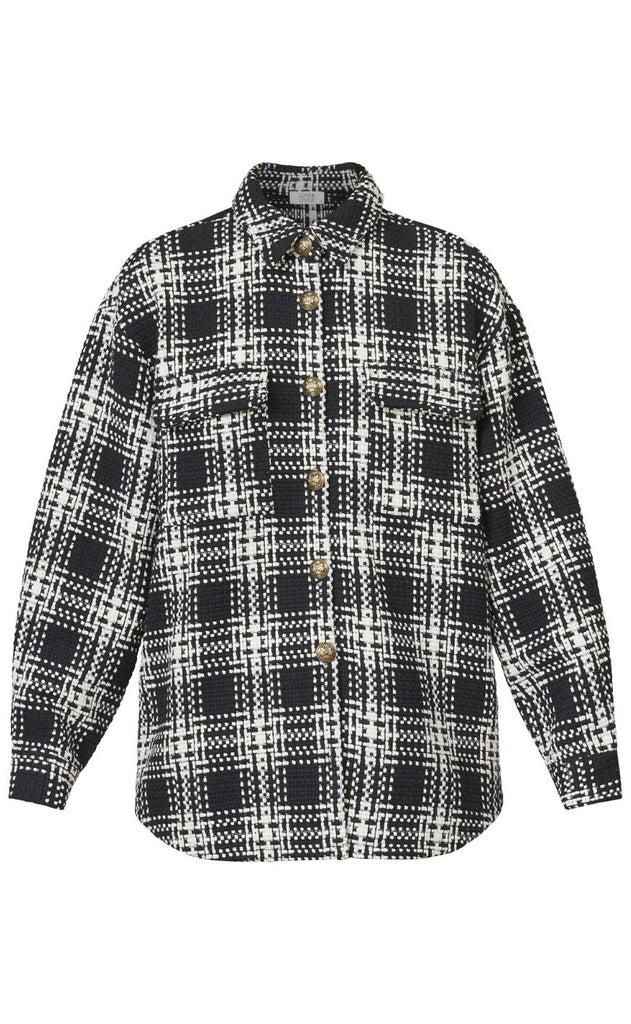 Love & Divine Jakke - Love446-6 - Black Check