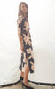 Love & Divine Kjole - Love1354 - Black/Flower