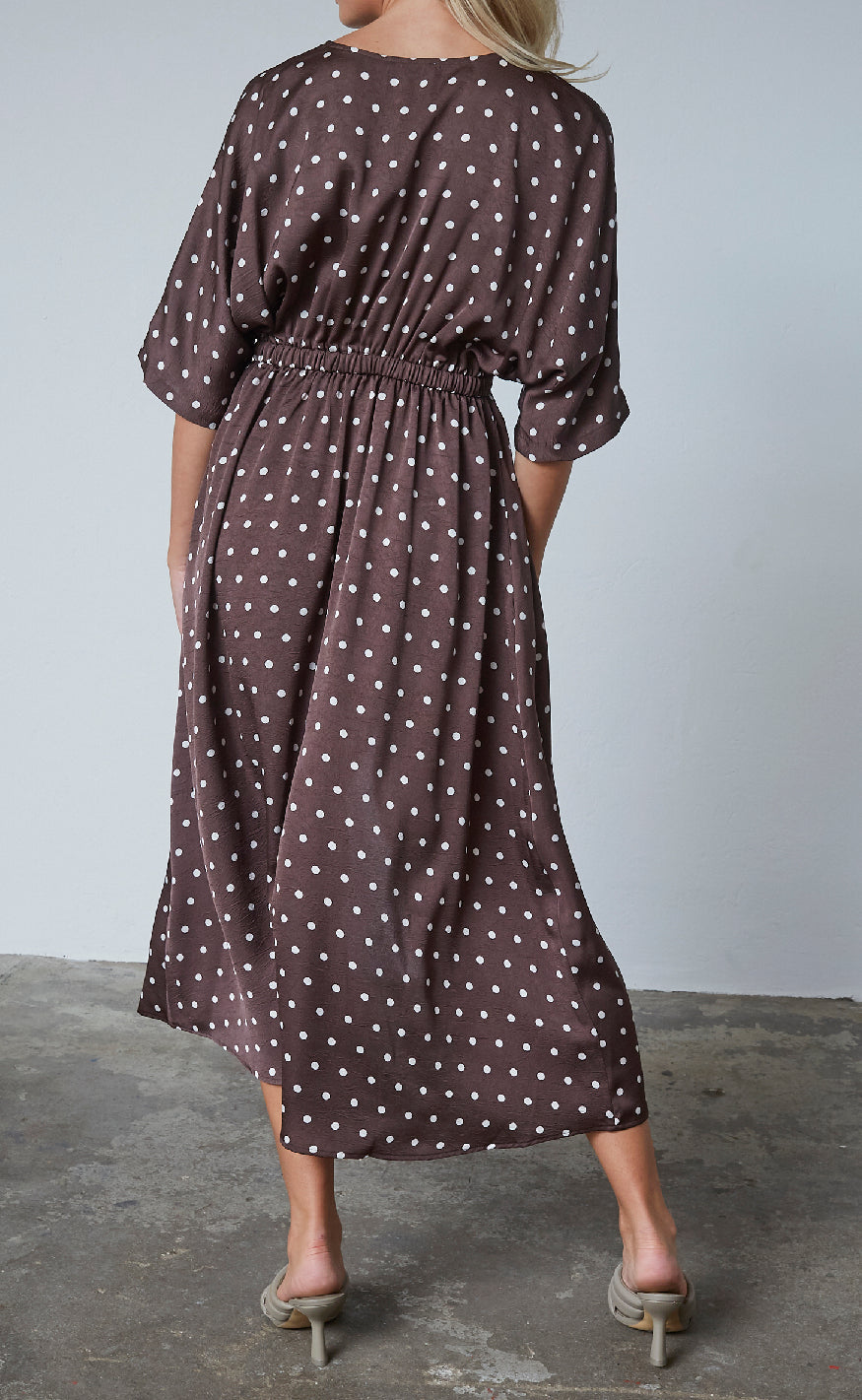 Love & Divine Kjole - Love1386 - Brown/Dot