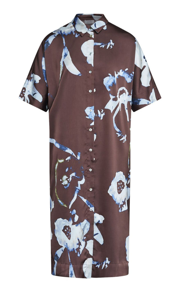 Love & Divine Kjole - Love1397-1 - Choco/Blue