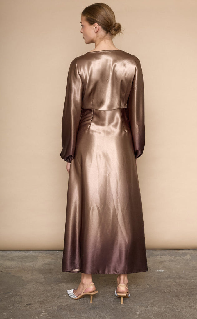 Love & Divine Kjole - Love1404 - Brown Comb.