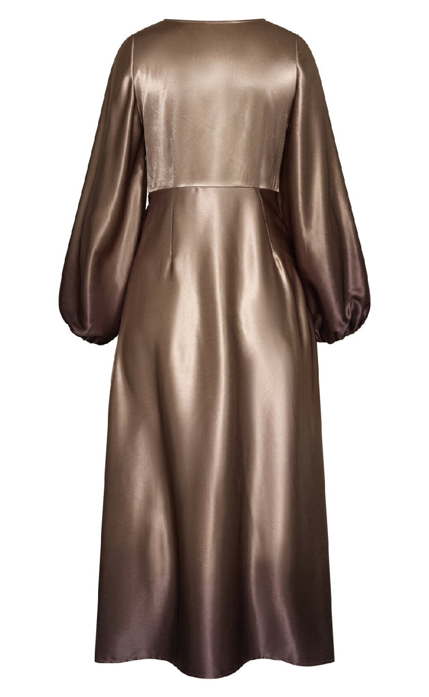 Love & Divine Kjole - Love1404 - Brown Comb.