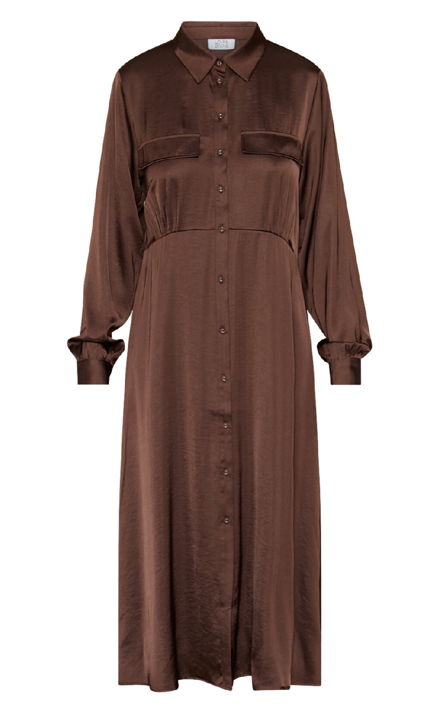 Love & Divine Kjole - Love1420-1 - Brown