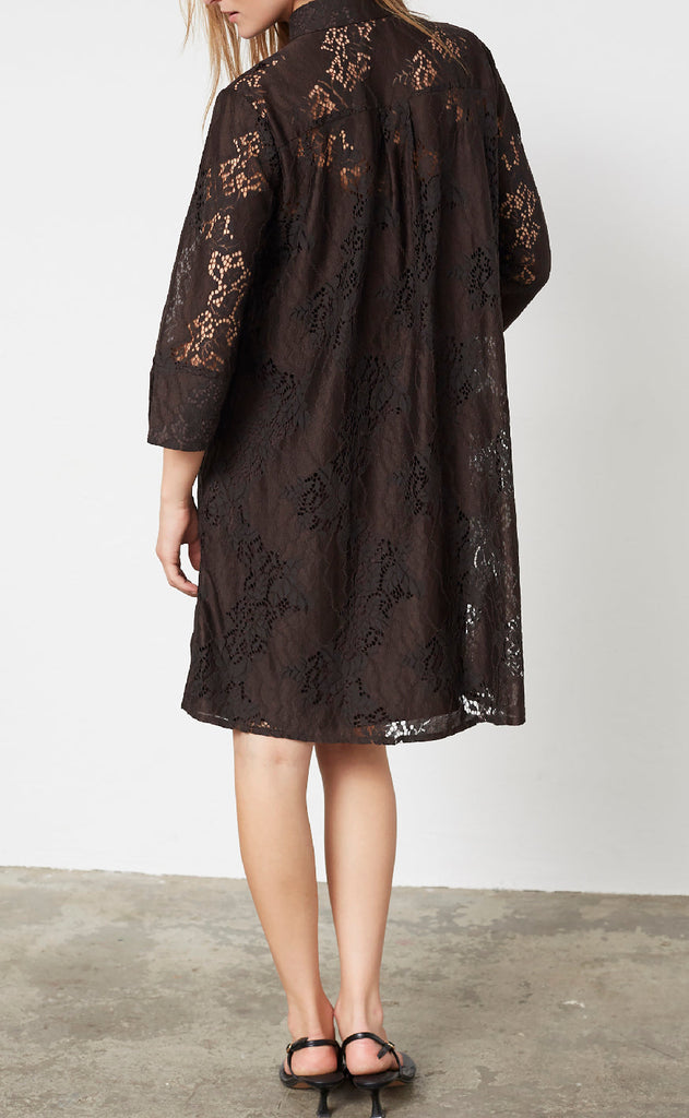 Love & Divine Kjole - Love441-39 - D. Chocolate