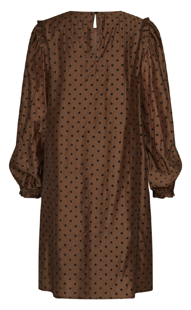 Love & Divine Kjole - Love870-3 - Chocolate/Dot