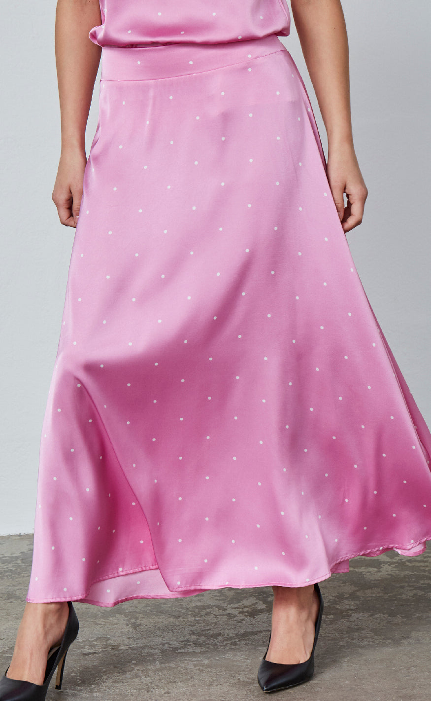 Love & Divine Skjørt - Love908-1 - Pink/Dot