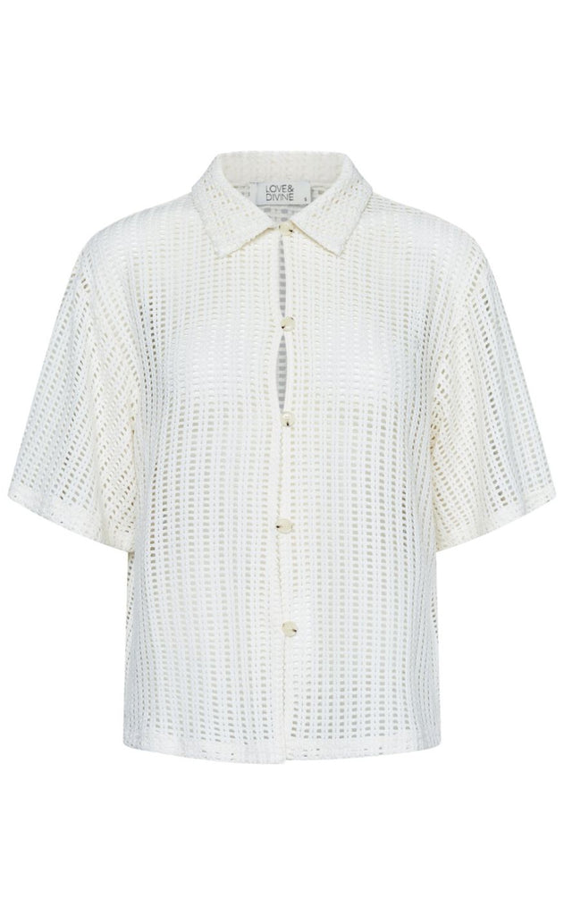 Love & Divine Skjorte - Love1417 - Cream