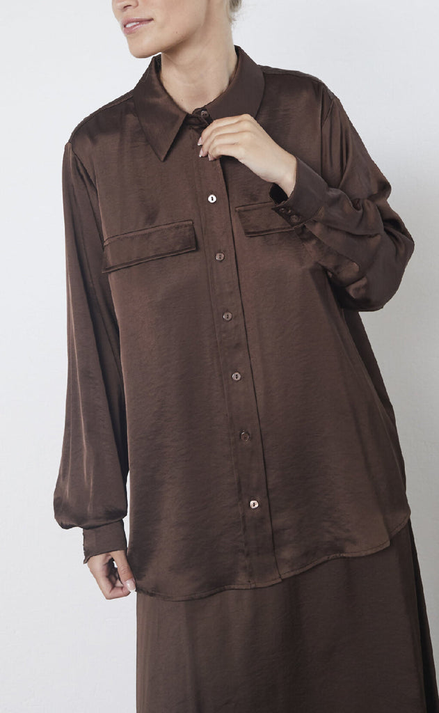 Love & Divine Skjorte - Love1426 - Brown