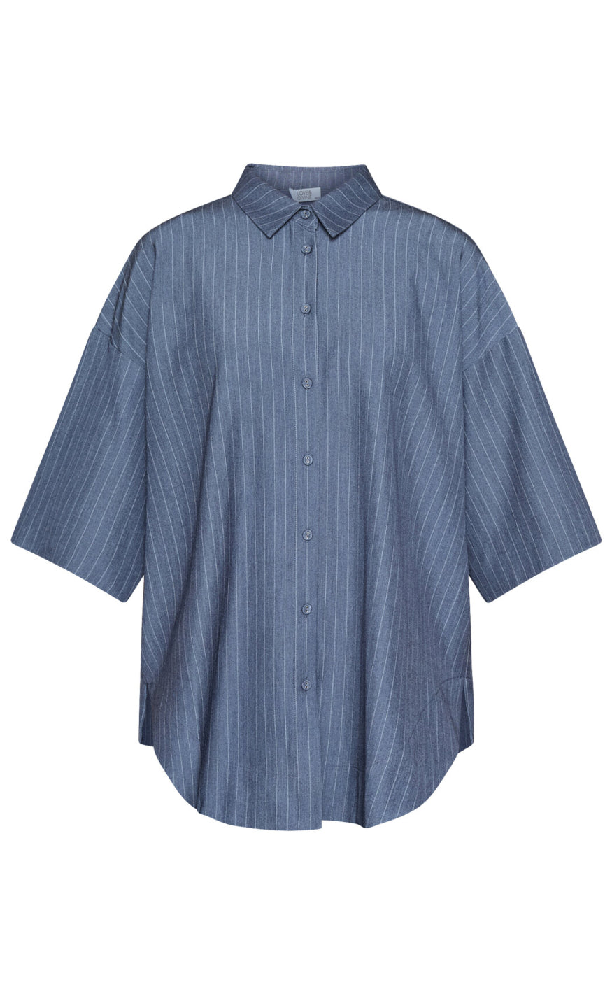 Love & Divine Skjorte - Love971-13 - Pin Stripe