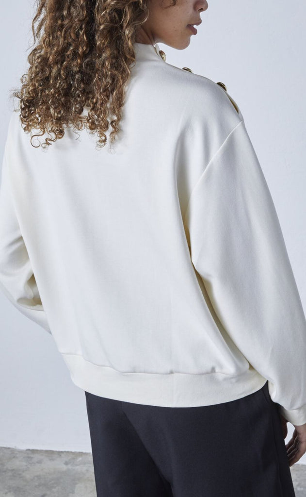 Love & Divine Sweatshirt - Love1410 - Cream