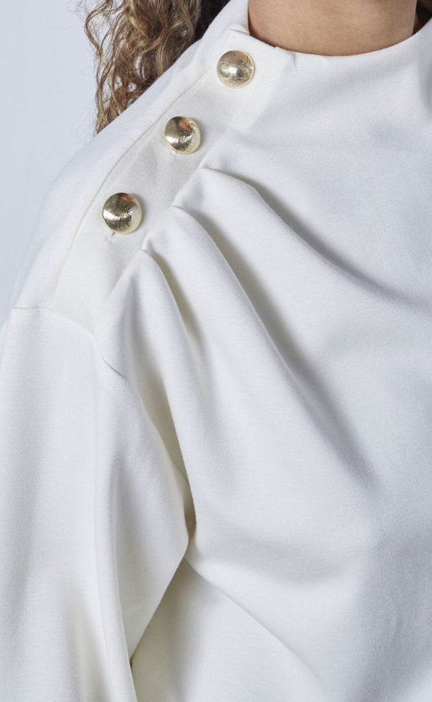 Love & Divine Sweatshirt - Love1410 - Cream