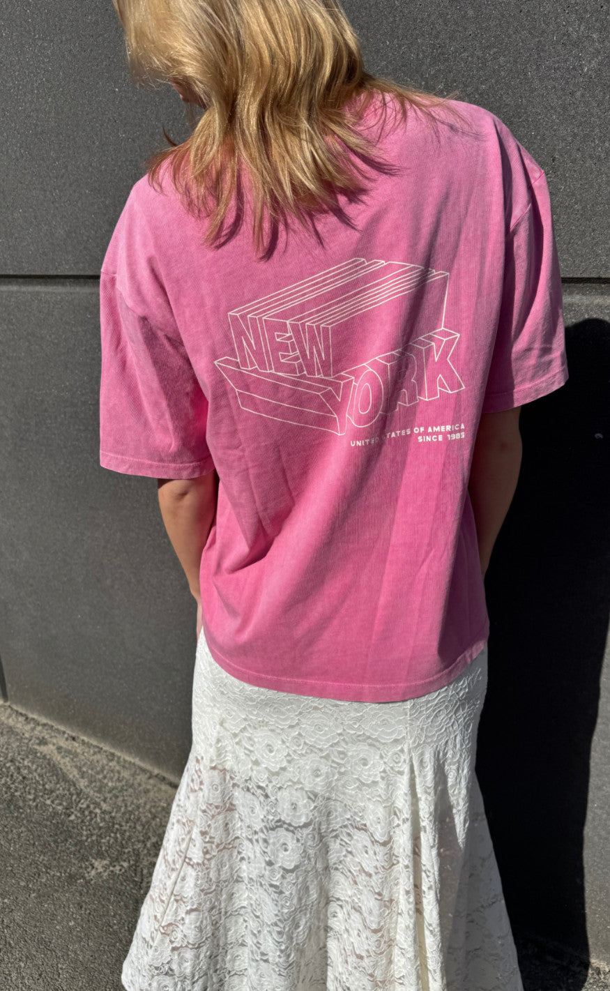 Love & Divine T-shirt - Love1303-1 - Pink Wash