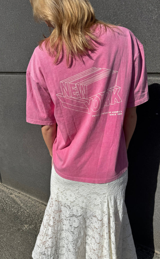Love & Divine T-shirt - Love1303-1 - Pink Wash