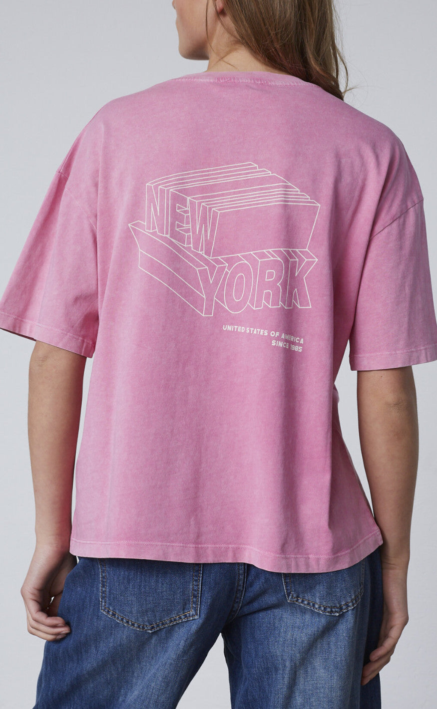 Love & Divine T-shirt - Love1303-1 - Pink Wash