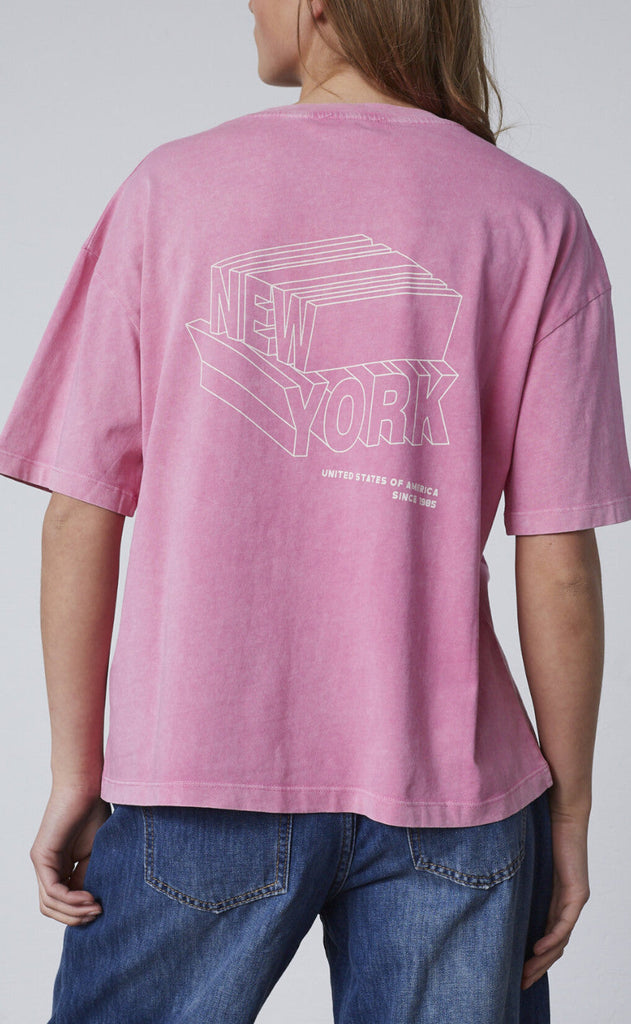 Love & Divine T-shirt - Love1303-1 - Pink Wash