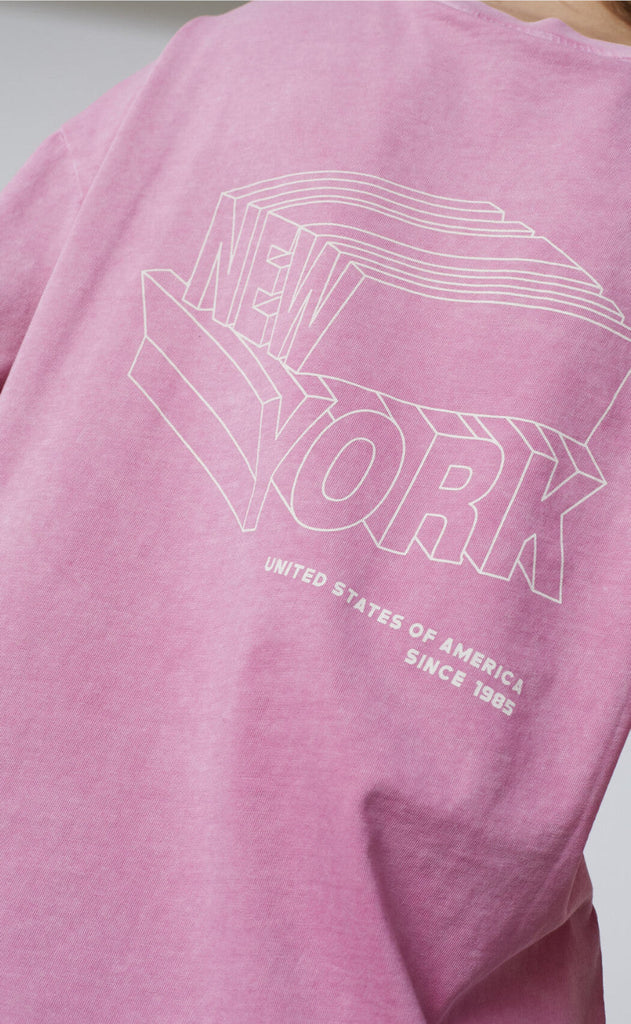 Love & Divine T-shirt - Love1303-1 - Pink Wash