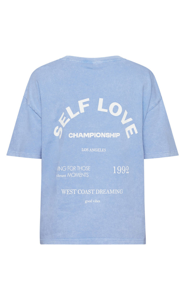 Love & Divine T-shirt - Love1303-2 - Blue Wash