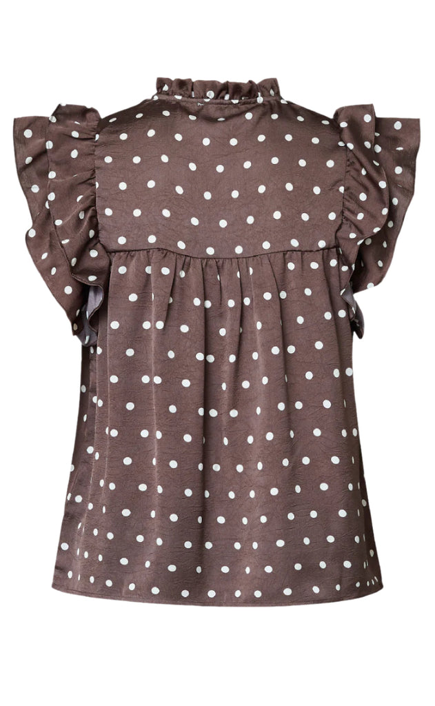 Love & Divine Topp - Love1387 - Brown/Dot