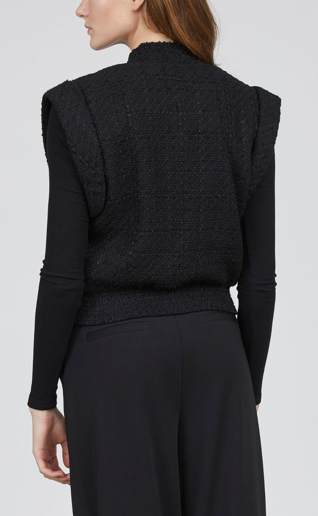 Love & Divine Vest - Love1273 - Black