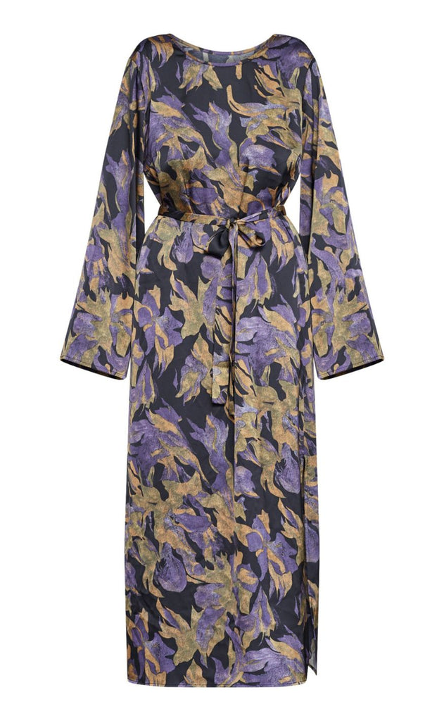 Love&Divine Kjole - Love1421 - Black Flower