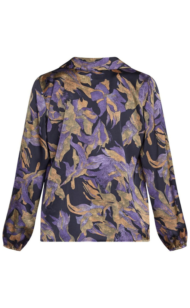 Love&Divine Skjorte - Love1422 - Black Flower