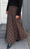 Say INA Copenhagen Skjørt - Lucia - Brown. W Black Dots