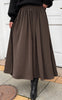 Say INA Copenhagen Skjørt - Lucia - Dark Brown