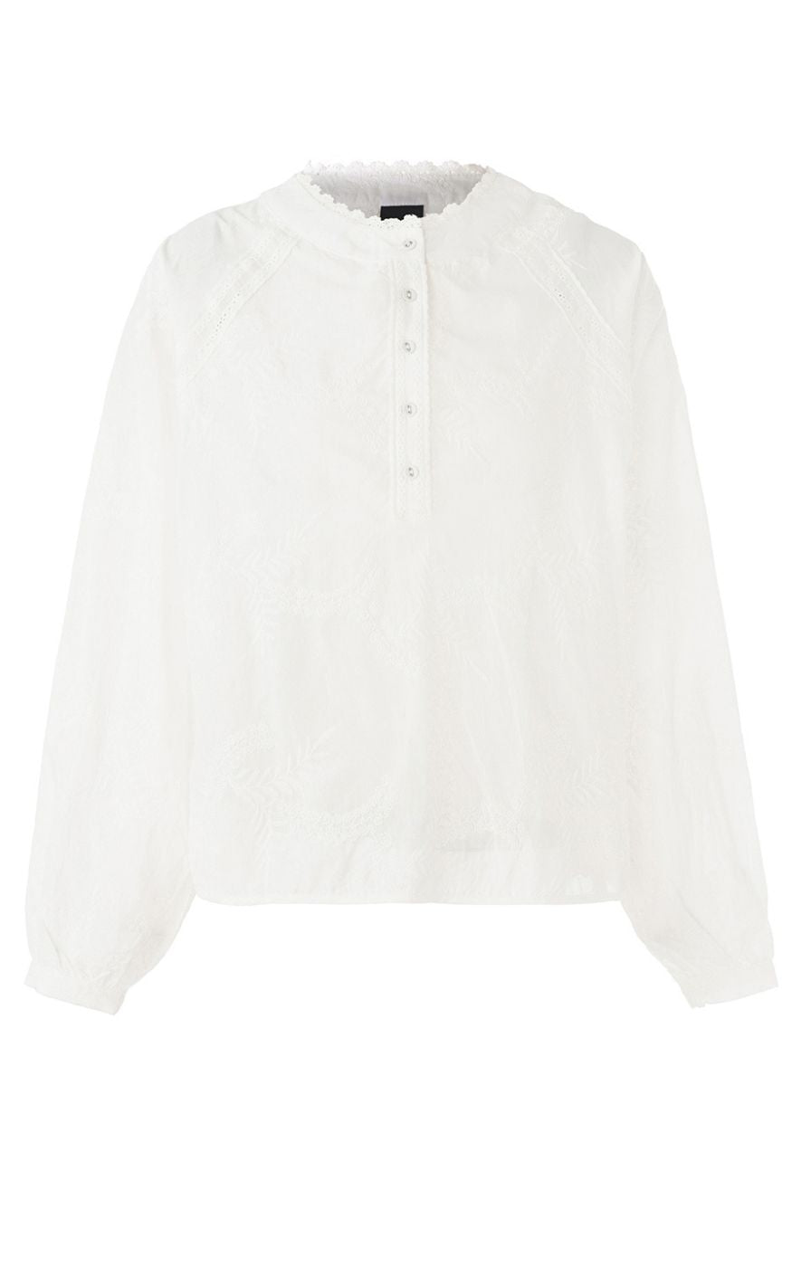 Luxzuz Bluse - Alvina - 737 Cream