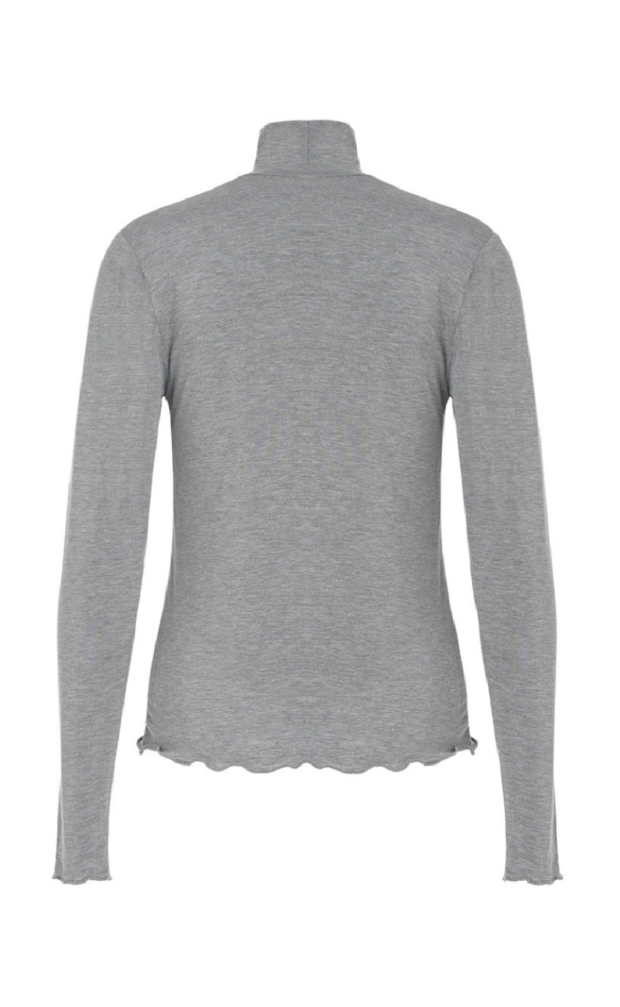 Luxzuz Bluse - Jachio - Grey Marl
