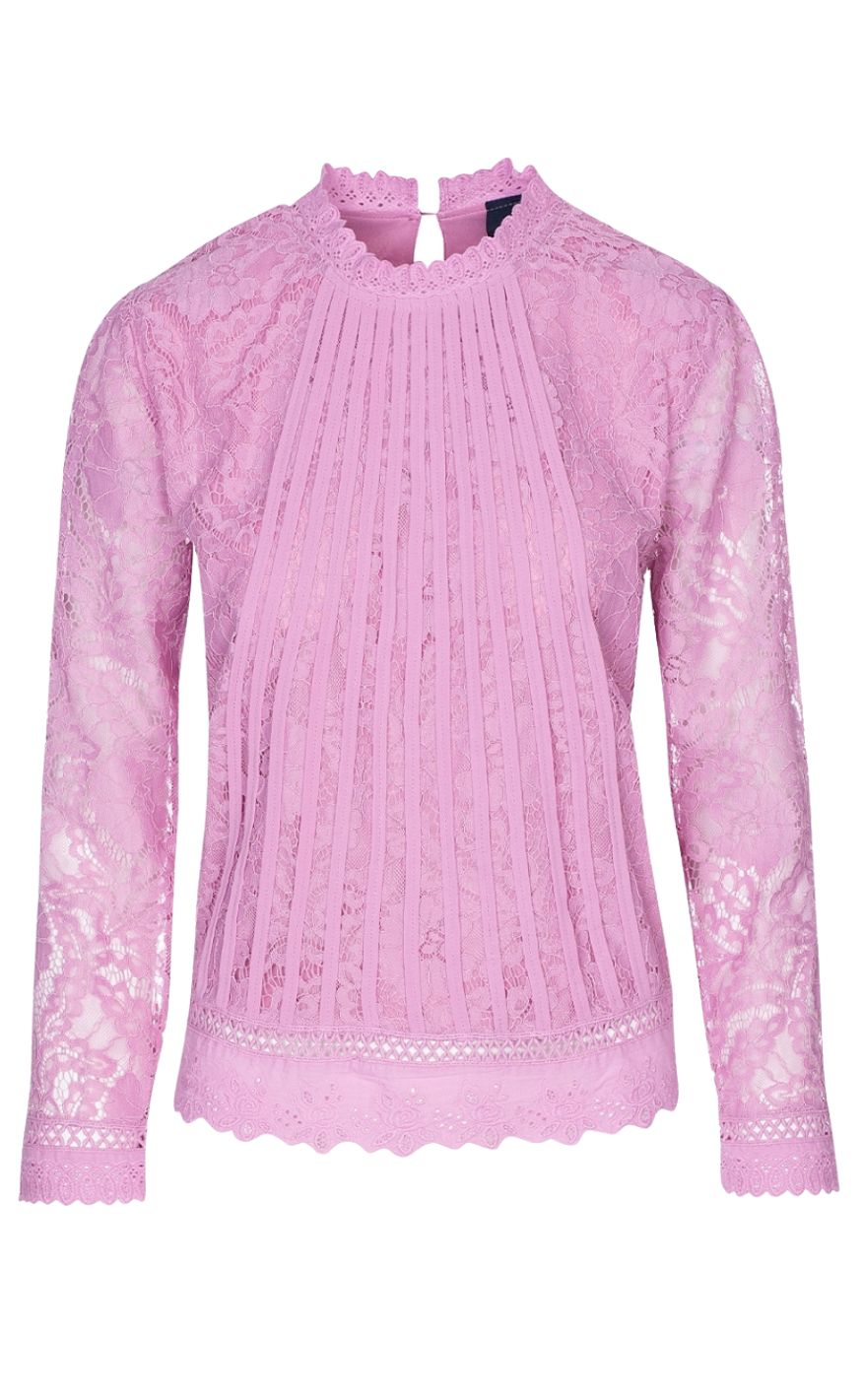 Luxzuz Bluse - Laizy - Pink Nectar